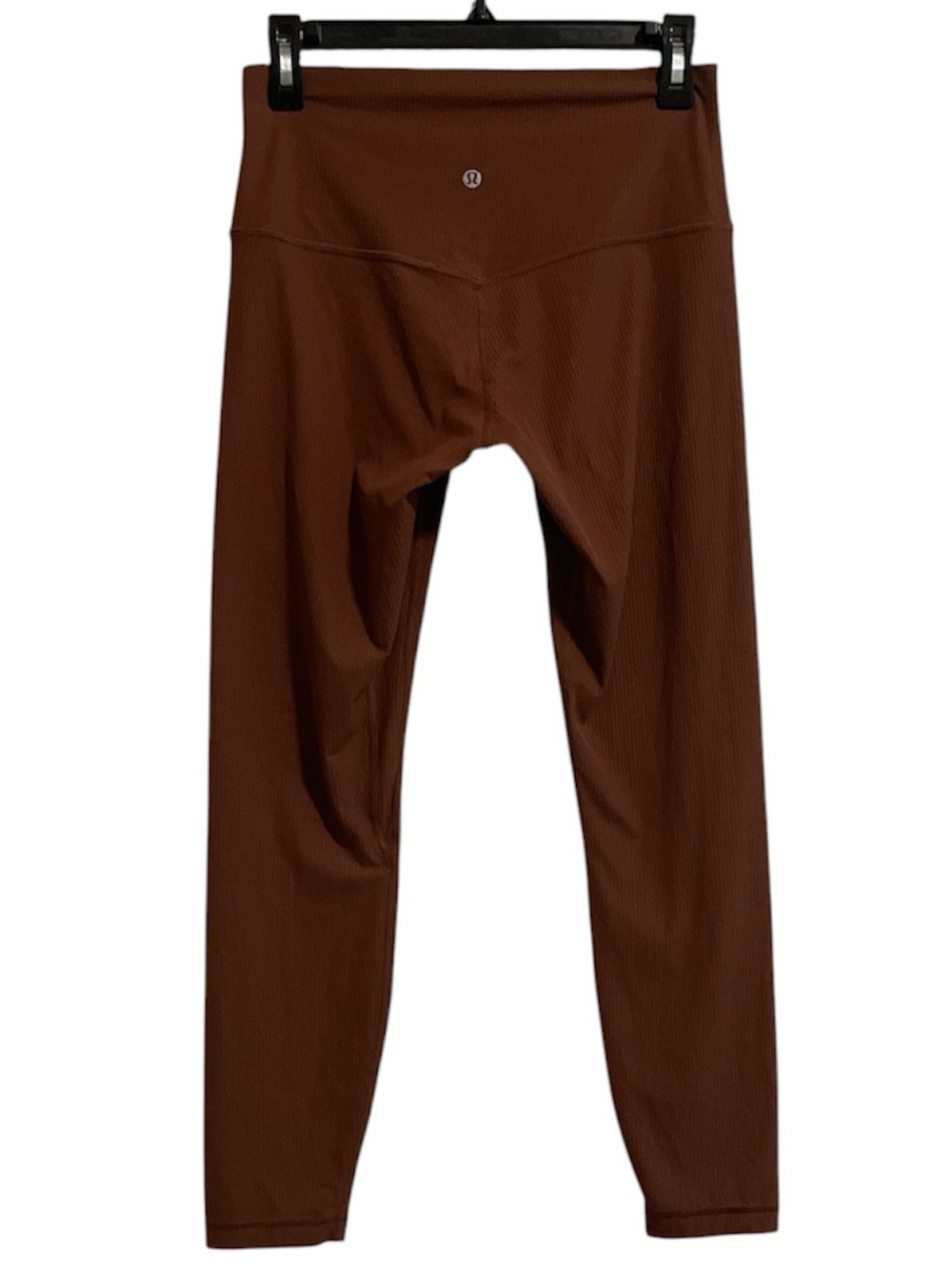 Lululemon Align Ribbed High Rise Pant 25” Roasted Brown Leggings Size 8 - Picture 5 of 7
